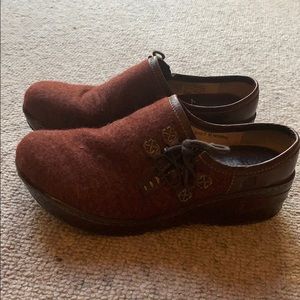 Born Wool Clogs